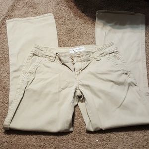 Aeropostale stretch khakis size 3/4 reg